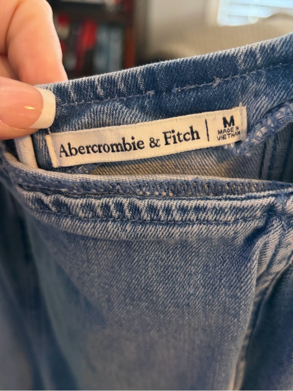 Abercrombie Denim Midi Dress - Picture 4 of 4